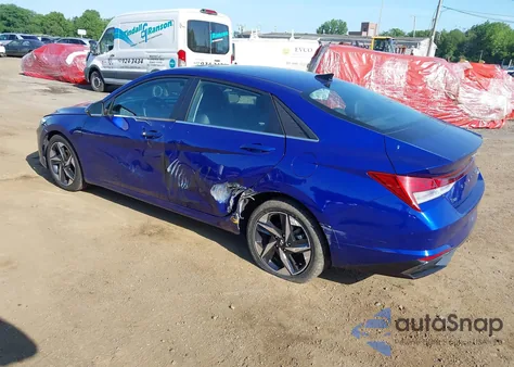 2021 Hyundai Elantra Limited from USA, damaged, VIN KMHLP4AG1MU121416